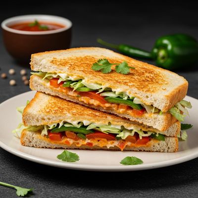 Chefs Special Veg Grilled Sandwich